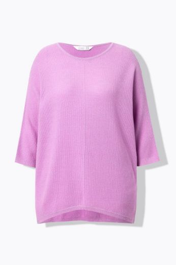 Moda za polnejše Pulover 3/4 rukava šireg kroja plus velikost, xxl, Ulla Popken in Johann Popken (JP1880)