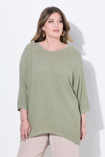Moda za polnejše Pulover 3/4 rukava šireg kroja plus velikost, xxl, Ulla Popken in Johann Popken (JP1880)