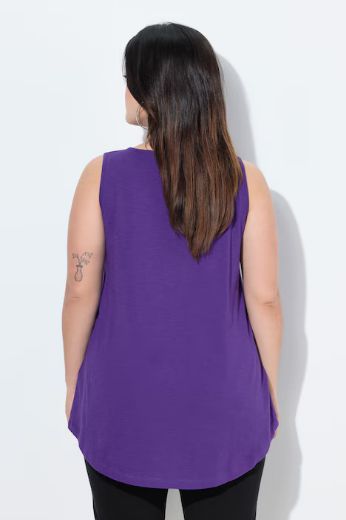 Moda za polnejše Majica bez rukava okruglog ovratnika plus velikost, xxl, Ulla Popken in Johann Popken (JP1880)