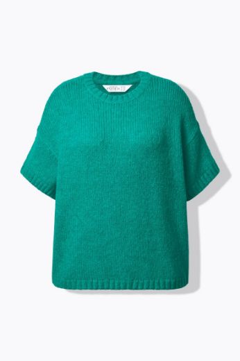 Moda za polnejše Pulover polu rukava okruglog ovratnika plus velikost, xxl, Ulla Popken in Johann Popken (JP1880)