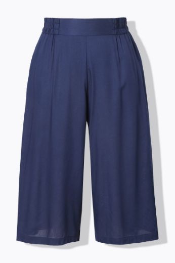 Moda za polnejše Hlače širokih skraćenih nogavica plus velikost, xxl, Ulla Popken in Johann Popken (JP1880)