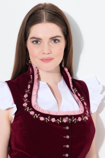 Moda za polnejše Haljina dirndl plus velikost, xxl, Ulla Popken in Johann Popken (JP1880)
