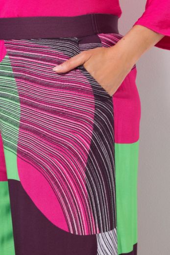 Moda za polnejše Hlače širokih nogavica elastičnog struka plus velikost, xxl, Ulla Popken in Johann Popken (JP1880)