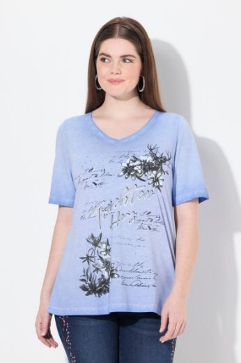 Moda za polnejše Majica kratkih rukava V ovratnika plus velikost, xxl, Ulla Popken in Johann Popken (JP1880)