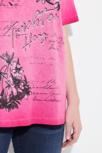 Moda za polnejše Majica kratkih rukava V ovratnika plus velikost, xxl, Ulla Popken in Johann Popken (JP1880)