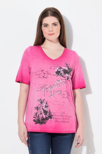 Moda za polnejše Majica kratkih rukava V ovratnika plus velikost, xxl, Ulla Popken in Johann Popken (JP1880)