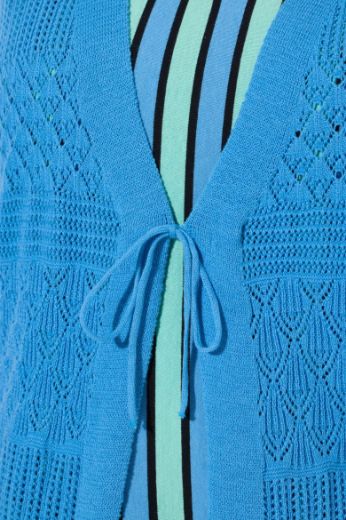 Moda za polnejše Kardigan dugih rukava V ovratnika plus velikost, xxl, Ulla Popken in Johann Popken (JP1880)