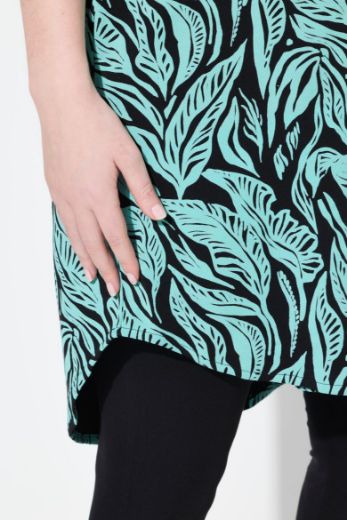 Moda za polnejše Tunika kratkih rukava dužeg kroja plus velikost, xxl, Ulla Popken in Johann Popken (JP1880)