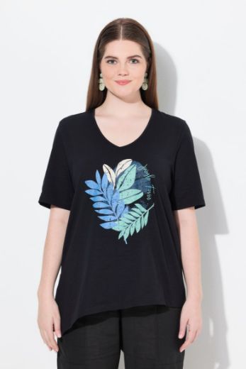 Moda za polnejše Majica kratkih rukava V ovratnika plus velikost, xxl, Ulla Popken in Johann Popken (JP1880)