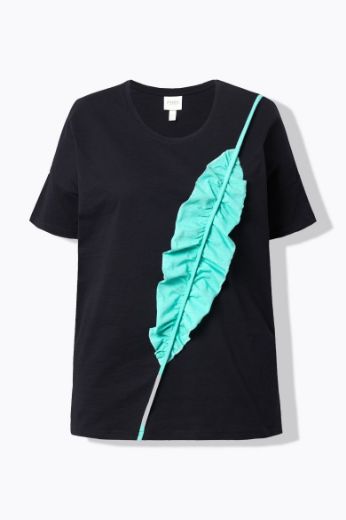 Moda za polnejše Majica kratkih rukava okruglog ovratnika plus velikost, xxl, Ulla Popken in Johann Popken (JP1880)
