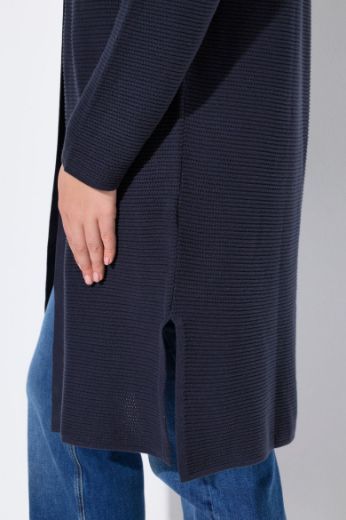 Moda za polnejše Kardigan dugih rukava dužeg kroja plus velikost, xxl, Ulla Popken in Johann Popken (JP1880)