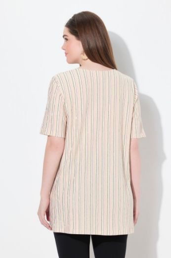 Moda za polnejše Majica kratkih rukava V ovratnika plus velikost, xxl, Ulla Popken in Johann Popken (JP1880)