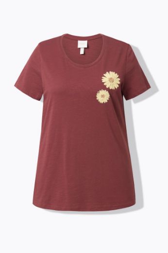 Moda za polnejše Majica kratkih rukava okruglog ovratnika plus velikost, xxl, Ulla Popken in Johann Popken (JP1880)