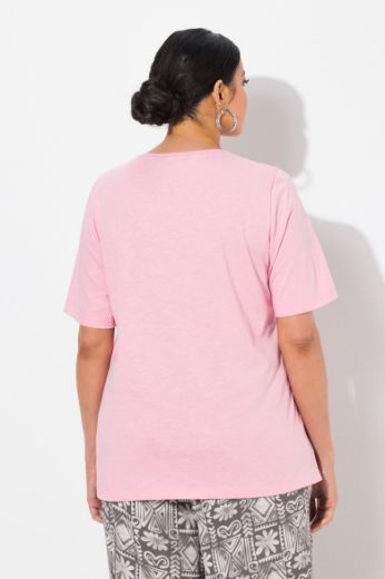 Moda za polnejše Majica kratkih rukava okruglog ovratnika plus velikost, xxl, Ulla Popken in Johann Popken (JP1880)