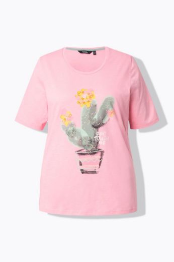 Moda za polnejše Majica kratkih rukava okruglog ovratnika plus velikost, xxl, Ulla Popken in Johann Popken (JP1880)