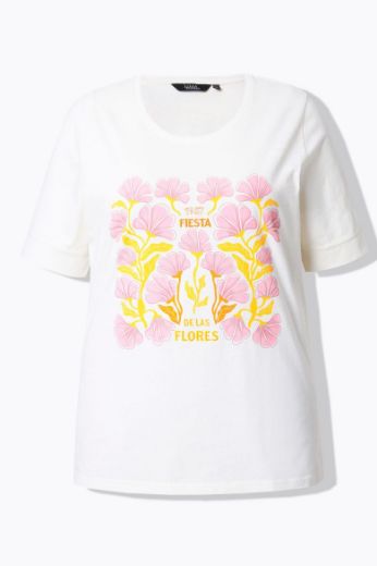 Moda za polnejše Majica kratkih rukava okruglog ovratnika plus velikost, xxl, Ulla Popken in Johann Popken (JP1880)