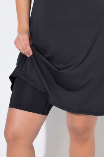 Moda za polnejše Haljina s ušivenim hlačicama sportska plus velikost, xxl, Ulla Popken in Johann Popken (JP1880)