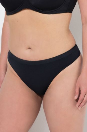 Moda za polnejše Gaćice tange 3 komada plus velikost, xxl, Ulla Popken in Johann Popken (JP1880)
