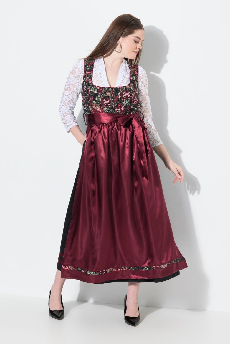 Moda za polnejše Haljina dirndl plus velikost, xxl, Ulla Popken in Johann Popken (JP1880)