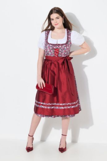 Moda za polnejše Haljina dirndl plus velikost, xxl, Ulla Popken in Johann Popken (JP1880)