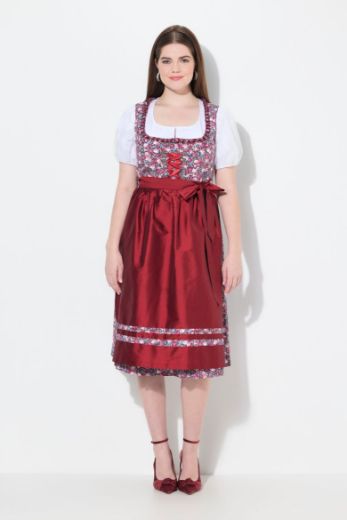 Moda za polnejše Haljina dirndl plus velikost, xxl, Ulla Popken in Johann Popken (JP1880)