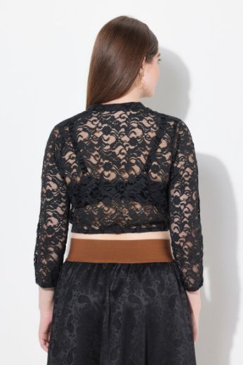 Moda za polnejše Bluza dirndl čipkasta plus velikost, xxl, Ulla Popken in Johann Popken (JP1880)