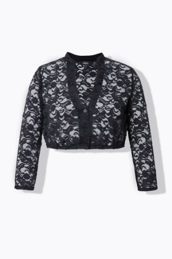 Moda za polnejše Bluza dirndl čipkasta plus velikost, xxl, Ulla Popken in Johann Popken (JP1880)