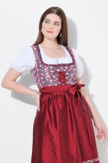 Moda za polnejše Bluza dirndl kratkih rukava plus velikost, xxl, Ulla Popken in Johann Popken (JP1880)