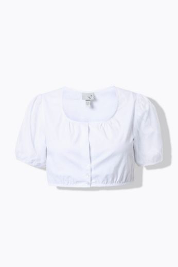 Moda za polnejše Bluza dirndl kratkih rukava plus velikost, xxl, Ulla Popken in Johann Popken (JP1880)