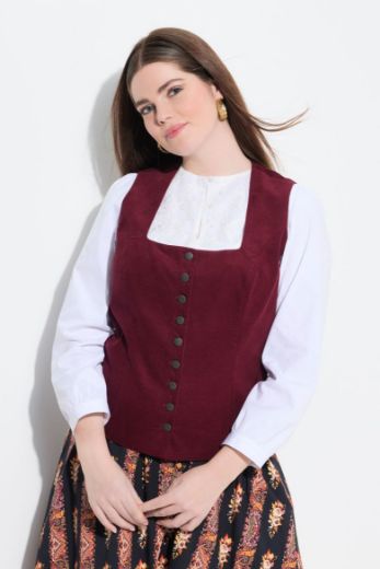 Moda za polnejše Bluza dirndl dugih rukava plus velikost, xxl, Ulla Popken in Johann Popken (JP1880)