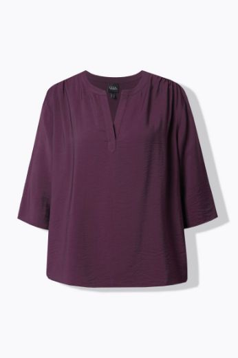 Moda za polnejše Bluza 3/4 rukava šireg kroja plus velikost, xxl, Ulla Popken in Johann Popken (JP1880)