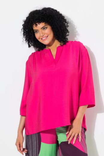 Moda za polnejše Bluza 3/4 rukava šireg kroja plus velikost, xxl, Ulla Popken in Johann Popken (JP1880)
