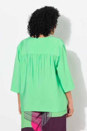 Moda za polnejše Bluza 3/4 rukava šireg kroja plus velikost, xxl, Ulla Popken in Johann Popken (JP1880)