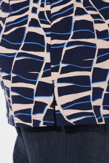 Moda za polnejše Majica kratkih rukava V ovratnika plus velikost, xxl, Ulla Popken in Johann Popken (JP1880)