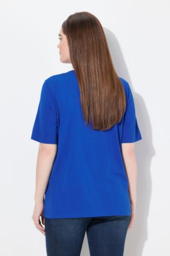 Moda za polnejše Majica kratkih rukava V ovratnika plus velikost, xxl, Ulla Popken in Johann Popken (JP1880)