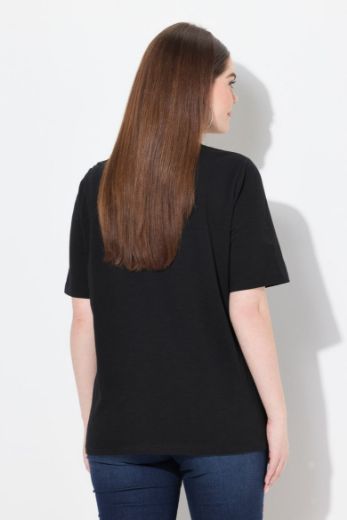 Moda za polnejše Majica kratkih rukava V ovratnika plus velikost, xxl, Ulla Popken in Johann Popken (JP1880)