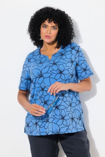 Moda za polnejše Majica kratkih rukava A kroja plus velikost, xxl, Ulla Popken in Johann Popken (JP1880)