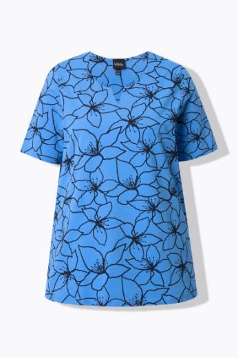 Moda za polnejše Majica kratkih rukava A kroja plus velikost, xxl, Ulla Popken in Johann Popken (JP1880)