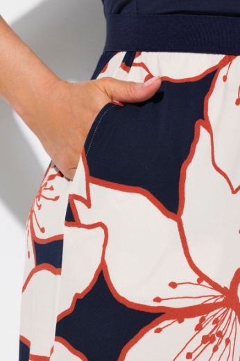 Moda za polnejše Hlače širokih nogavica elastičnog struka plus velikost, xxl, Ulla Popken in Johann Popken (JP1880)