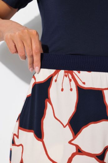 Moda za polnejše Hlače širokih nogavica elastičnog struka plus velikost, xxl, Ulla Popken in Johann Popken (JP1880)