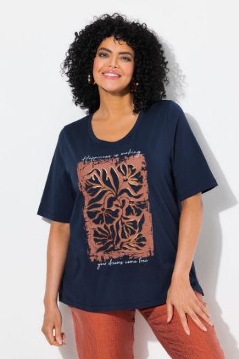 Moda za polnejše Majica kratkih rukava okruglog ovratnika plus velikost, xxl, Ulla Popken in Johann Popken (JP1880)