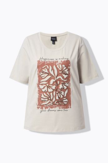 Moda za polnejše Majica kratkih rukava okruglog ovratnika plus velikost, xxl, Ulla Popken in Johann Popken (JP1880)