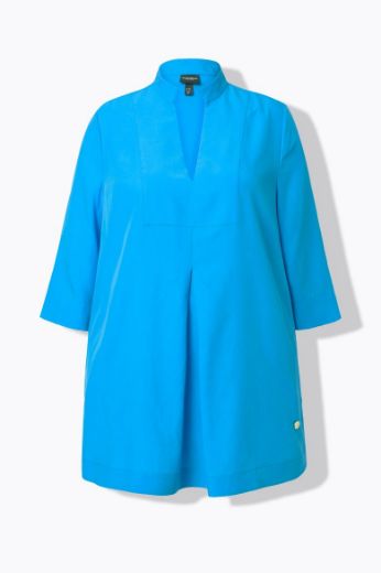 Moda za polnejše Bluza s 3/4 rukavima V izreza plus velikost, xxl, Ulla Popken in Johann Popken (JP1880)