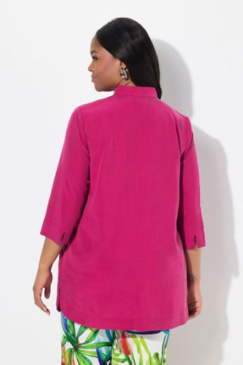 Moda za polnejše Bluza s 3/4 rukavima V izreza plus velikost, xxl, Ulla Popken in Johann Popken (JP1880)