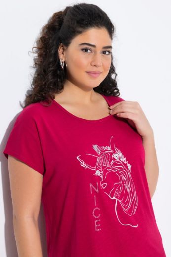 Moda za polnejše Majica kratkih rukava okruglog izreza plus velikost, xxl, Ulla Popken in Johann Popken (JP1880)