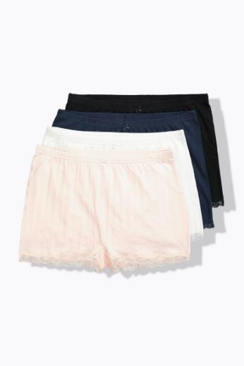 Moda za polnejše Gaćice produženih nogavica 4 komada plus velikost, xxl, Ulla Popken in Johann Popken (JP1880)