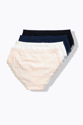 Moda za polnejše Gaćice midi 4 komada plus velikost, xxl, Ulla Popken in Johann Popken (JP1880)