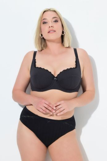 Moda za polnejše Gaćice midi 4 komada plus velikost, xxl, Ulla Popken in Johann Popken (JP1880)