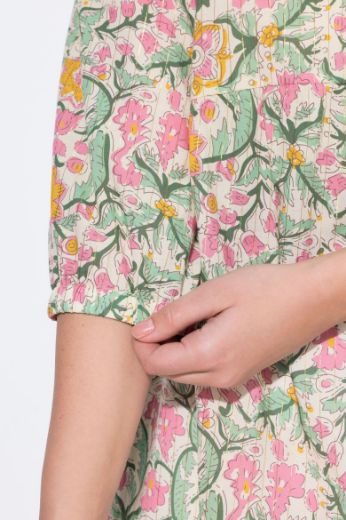 Moda za polnejše Bluza 3/4 rukava A kroja plus velikost, xxl, Ulla Popken in Johann Popken (JP1880)