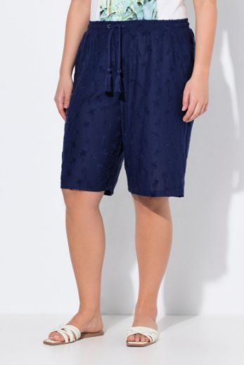 Moda za polnejše Hlače kratkih širokih nogavica plus velikost, xxl, Ulla Popken in Johann Popken (JP1880)